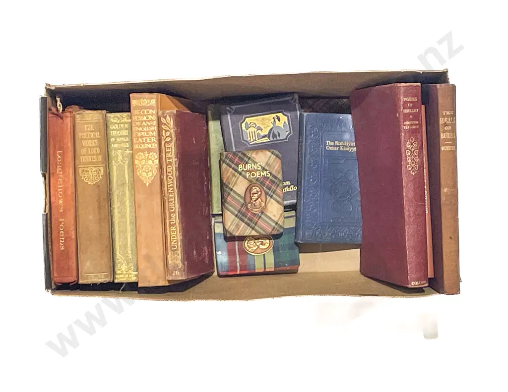 Small Quantity of Assorted Vintage Poetical Vols Image 1++