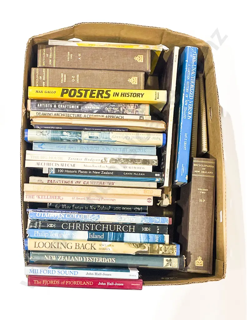 Box Assorted Books Image 1++
