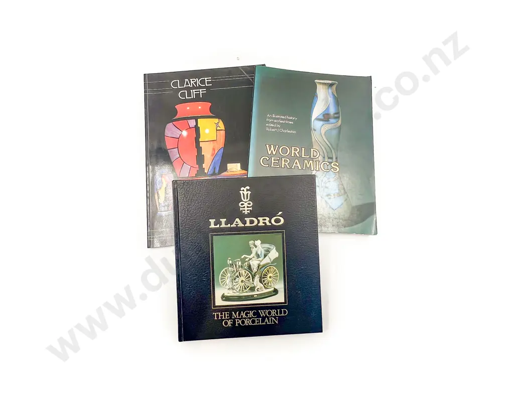 Three Assorted Ceramics & Porcelain Reference Volumes Image 1++