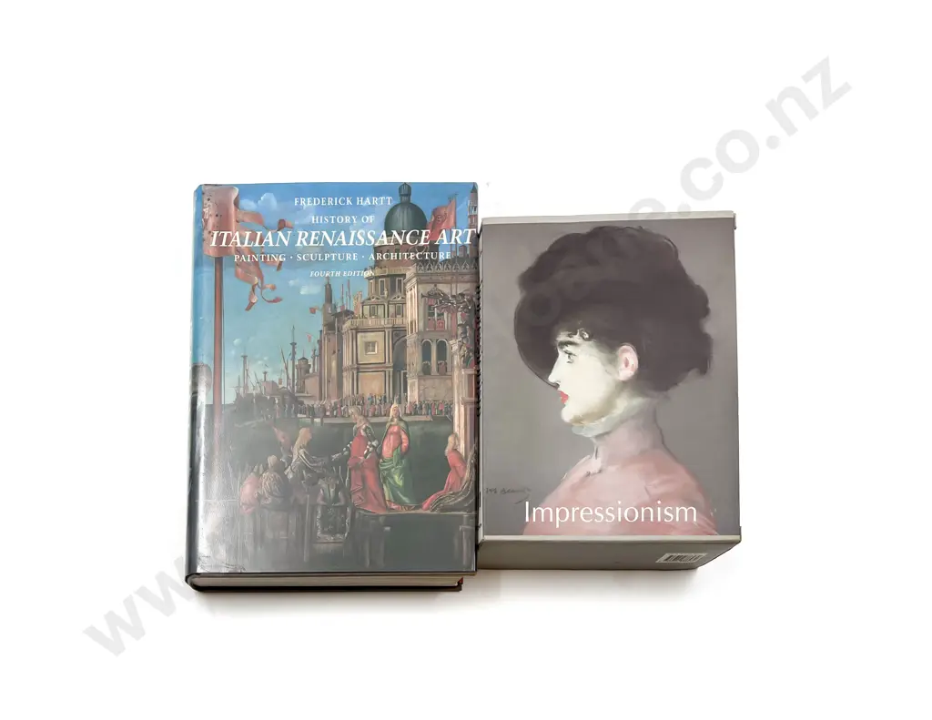 Vol I & II of Impressionism together with Italian Art Reference Image 1++