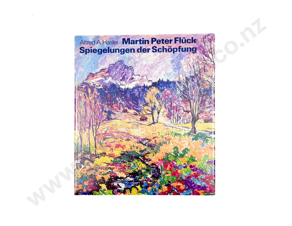 Martin Peter Fluck Art Reference Book - signed by artist Image 1++