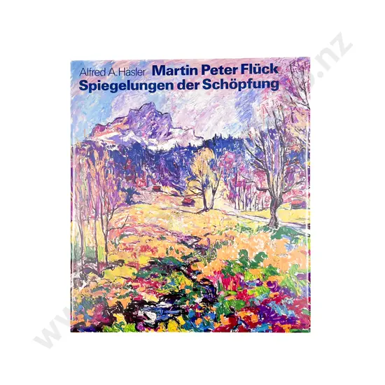 Martin Peter Fluck Art Reference Book - signed by artist
