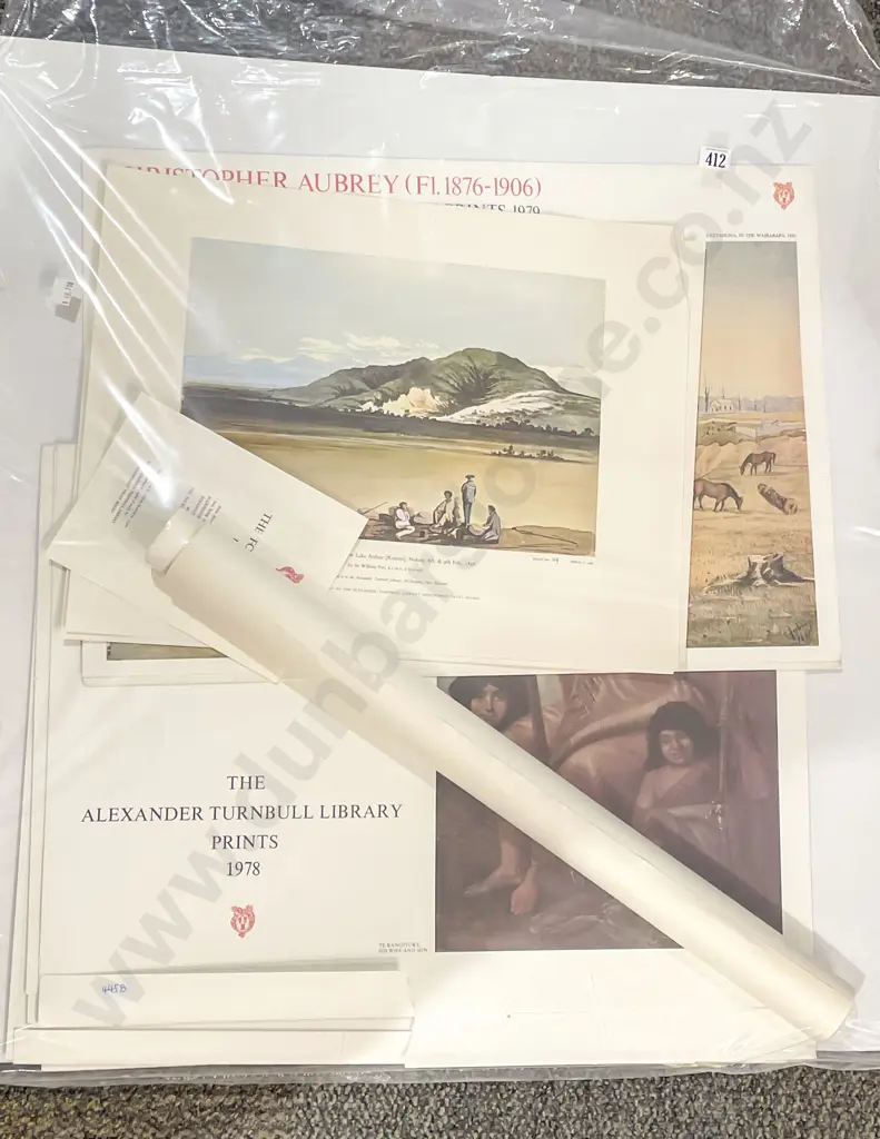 Five Assorted Folders of Turnbull Library Prints Image 1++