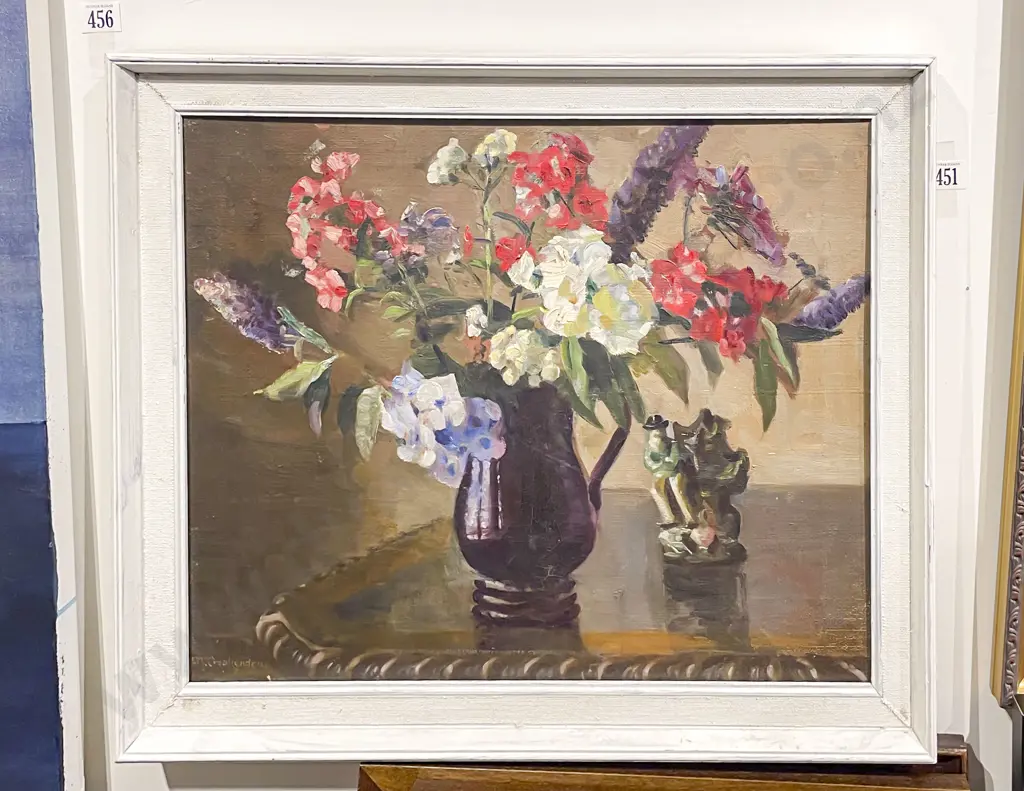 Vintage Floral Still Life Image 1++