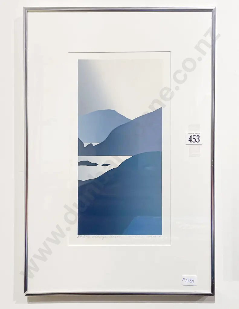 Malcolm Warr (b 1939) - Wellington Harbour - Screenprint Image 1++