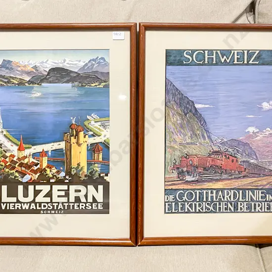 Two Tourism Reproduction Prints
