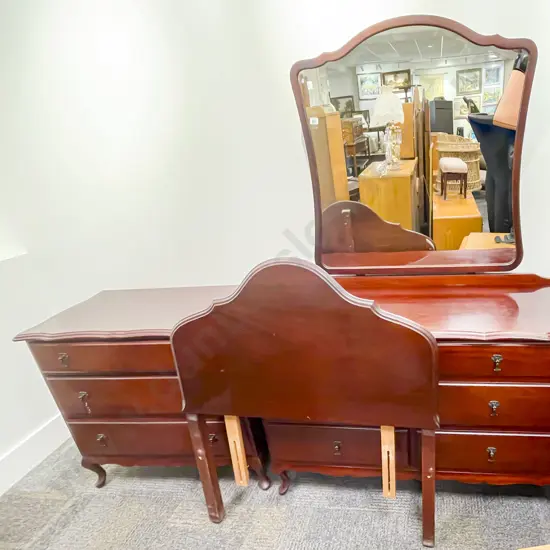 Mahogany Three Piece Bedroom Suite