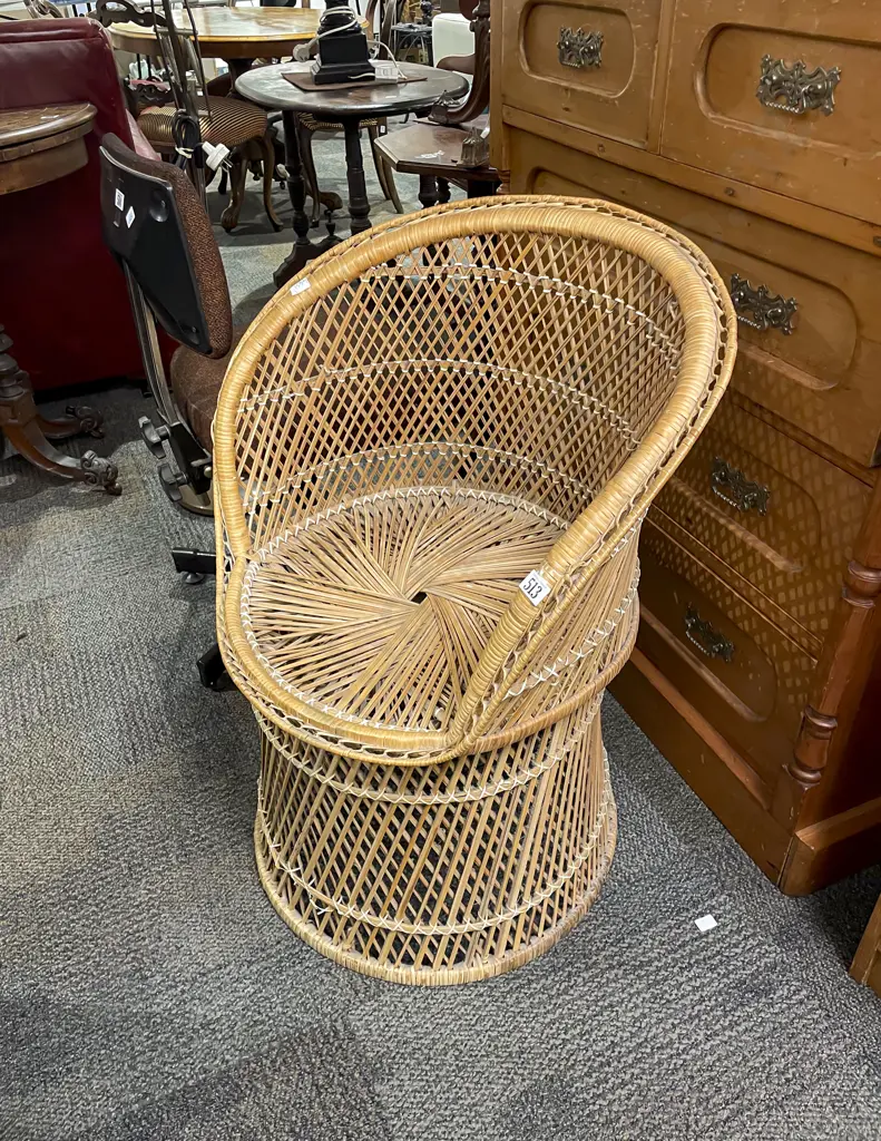 Cane Occasional Chair Image 1++
