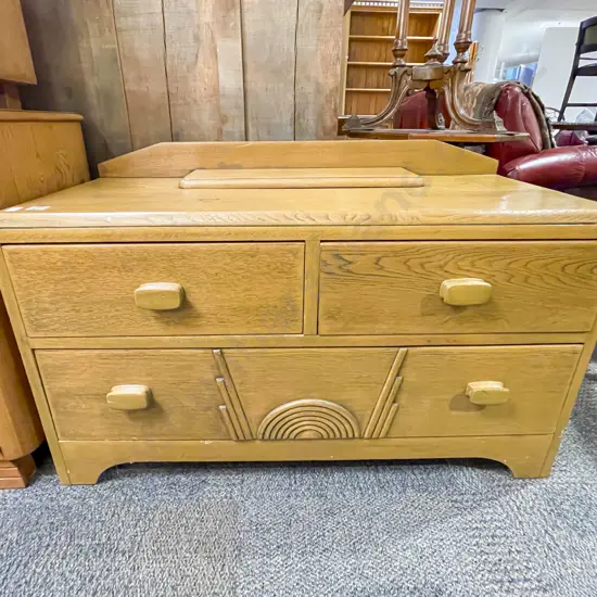 Oak Low Dressing Chest