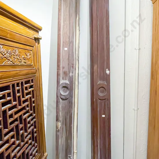 Pair of Antique Decorative Column Supports