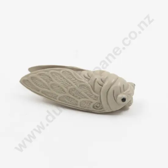 Japanese Ivory Netsuke Of A Cicada
