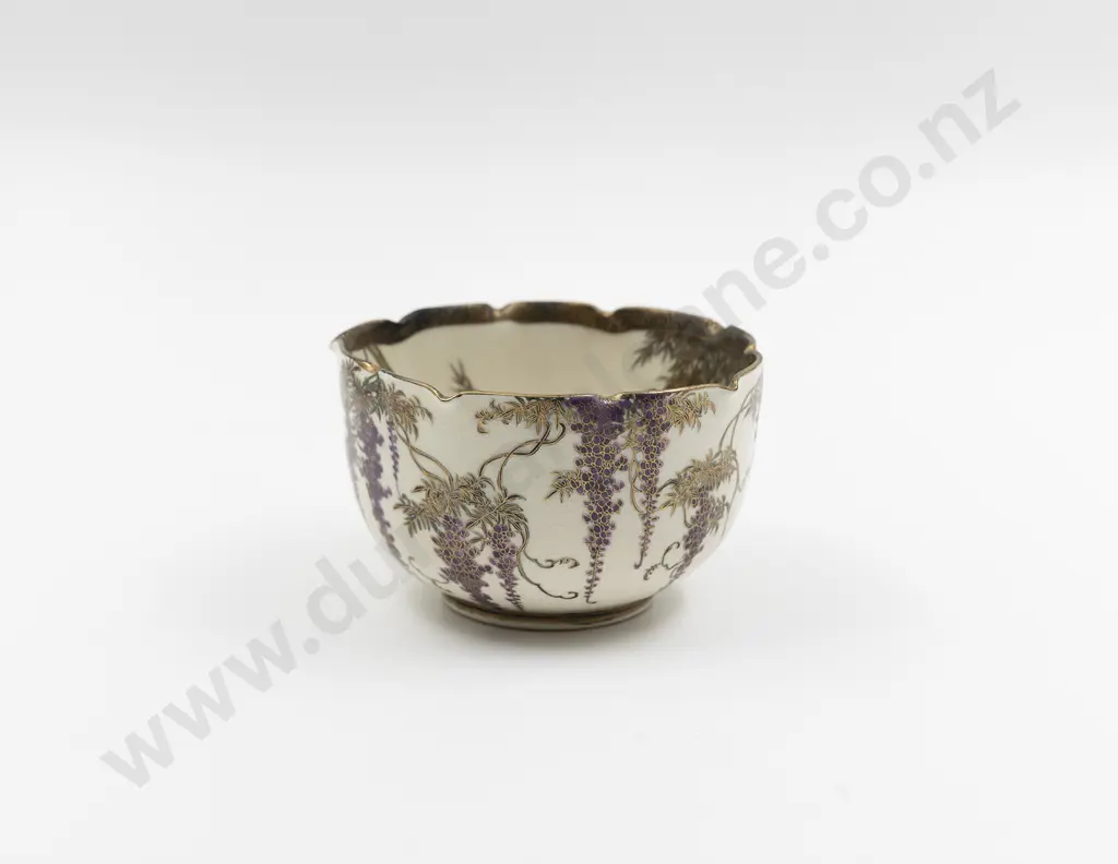 A Japanese Meiji Period Satsuma Bowl by Kozan Image 1++