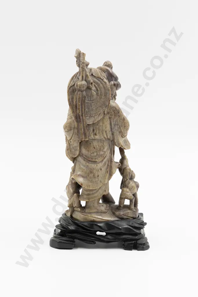Chinese Soapstone Figure Of Hotei Image 1++
