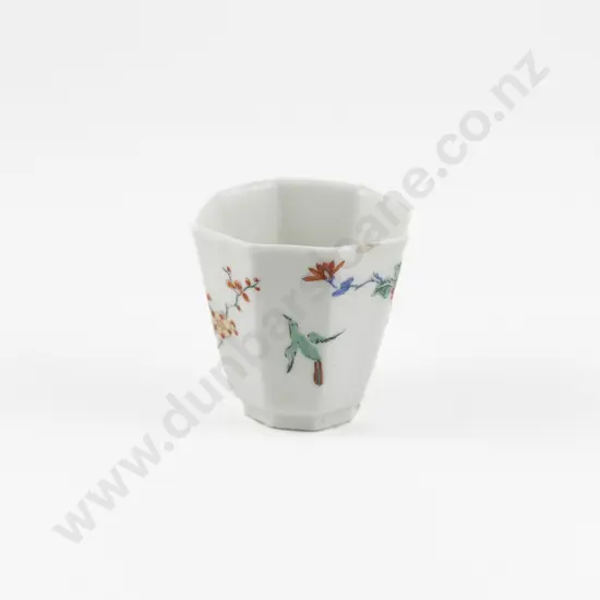 A Rare Early Chinese Early 18th Century Dehua Beaker With Kakiemon Style Decoration