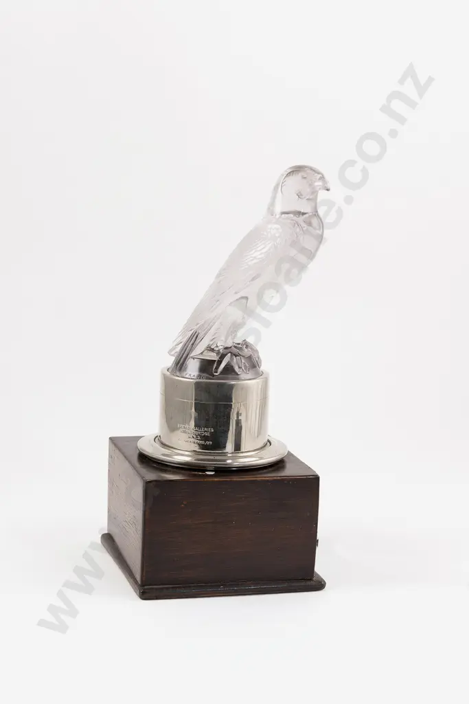 A Rare Rene Lalique Car Mascot Faucon Image 1++
