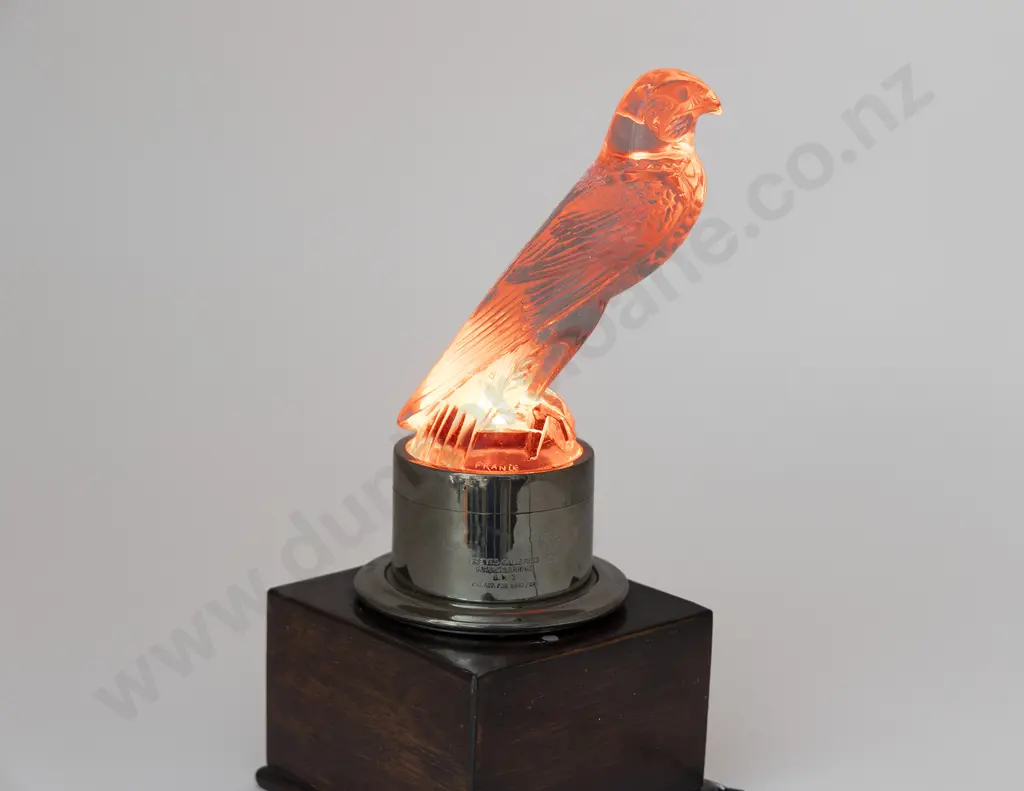 A Rare Rene Lalique Car Mascot Faucon Image 1++