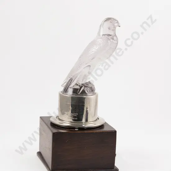 A Rare Rene Lalique Car Mascot Faucon