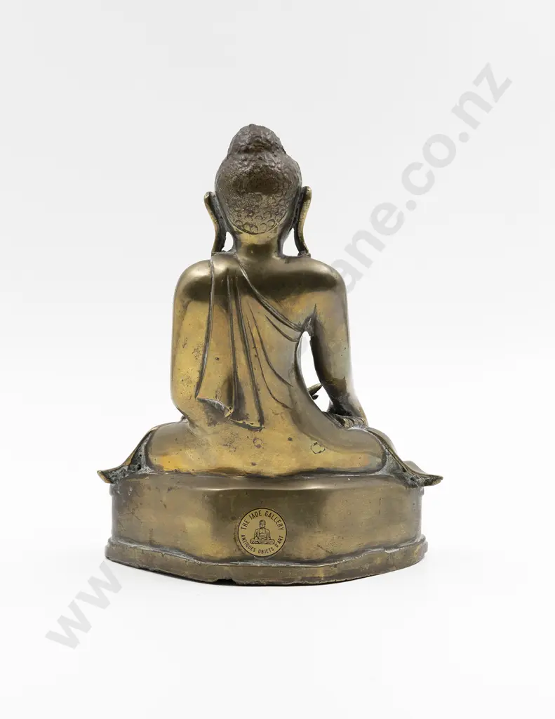 A 19th Century Burmese Bronze Buddha Image 1++