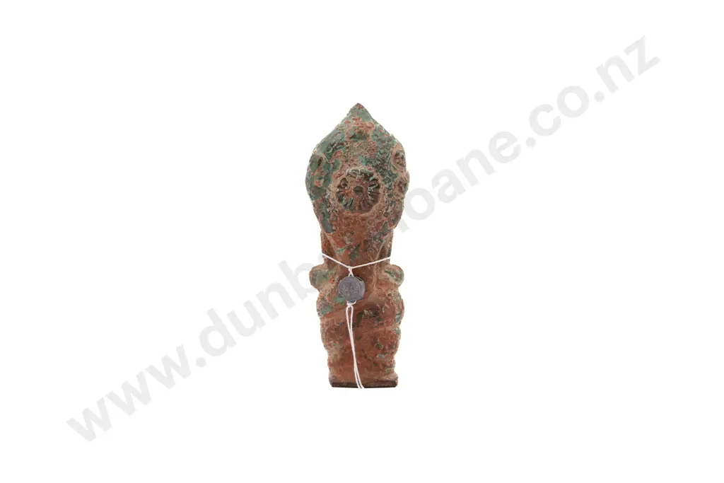 A Rare 14th Century Suphan Buri Sukhothai Bronze Buddha Stupa Relic Image 1++