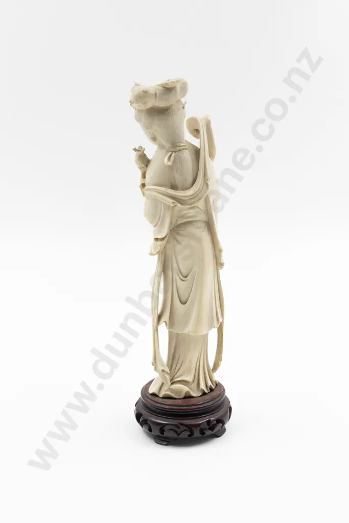 Chinese Carved Ivory Figure of An Immortal Image 1++