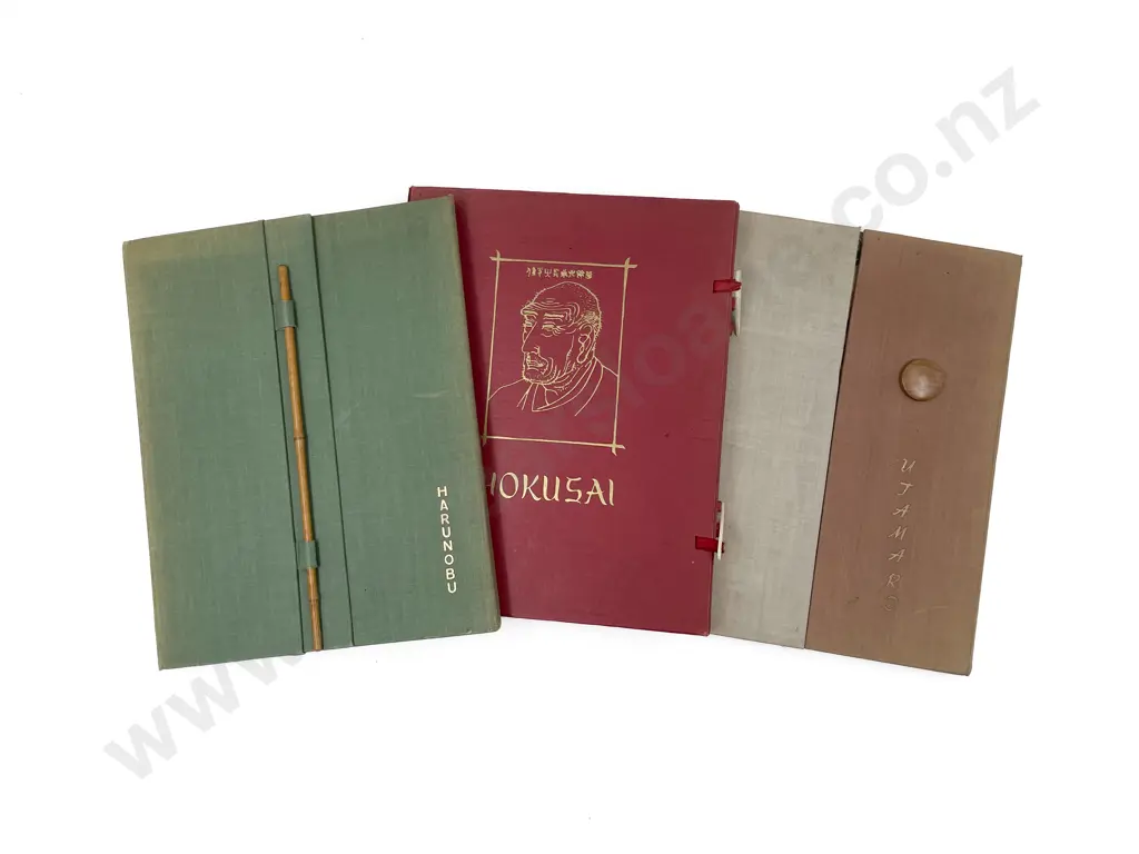 Three Books On Japanese Ukiyo-e Artists Image 1++