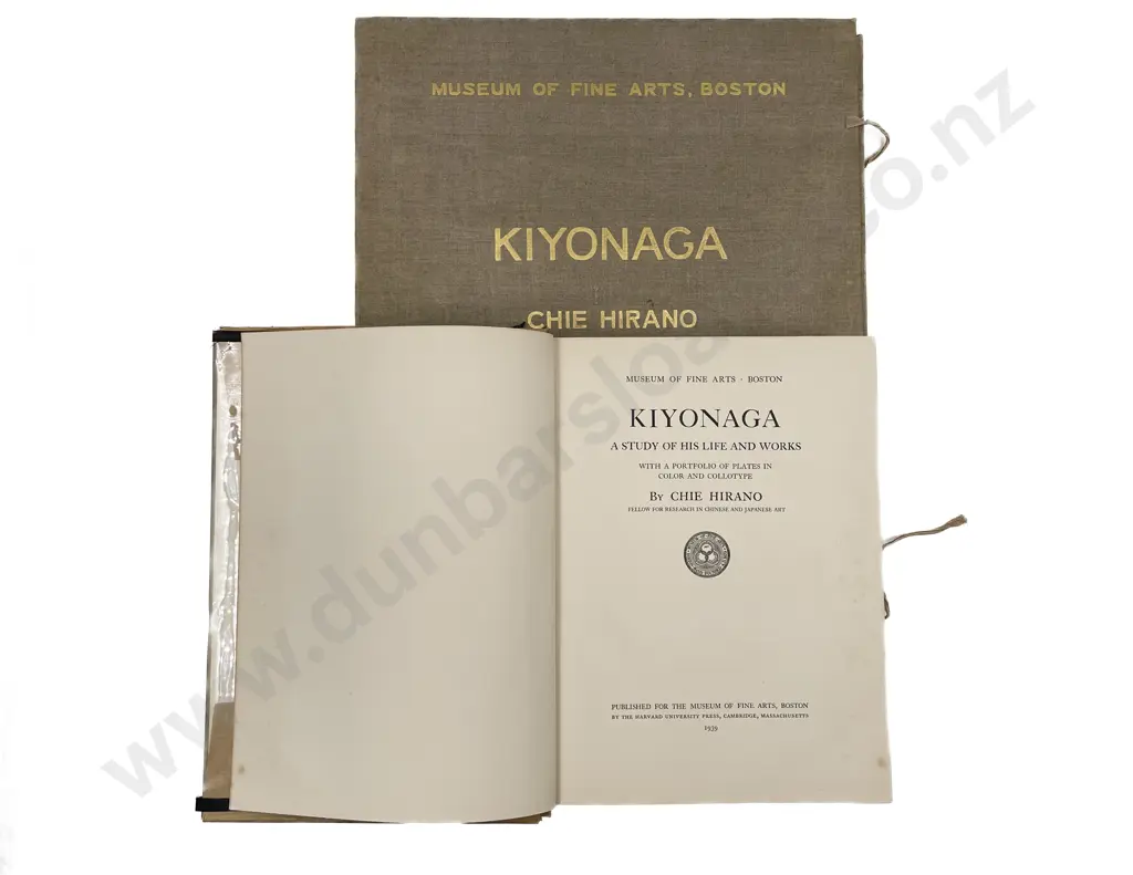 Kiyonaga A Study of His Life And Works Image 1++