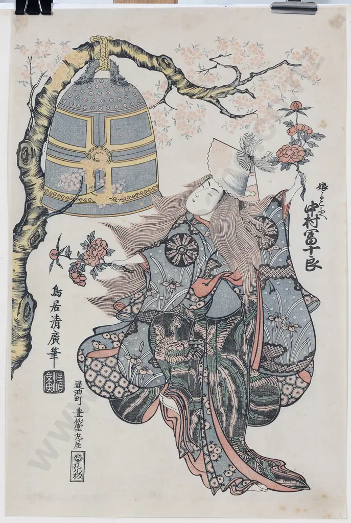 Japanese Ukiyo-e (Woodblock Print) By Kiyohiro Image 1++