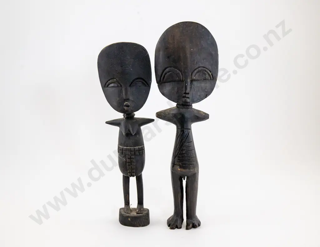 Two Asante Figures Image 1++