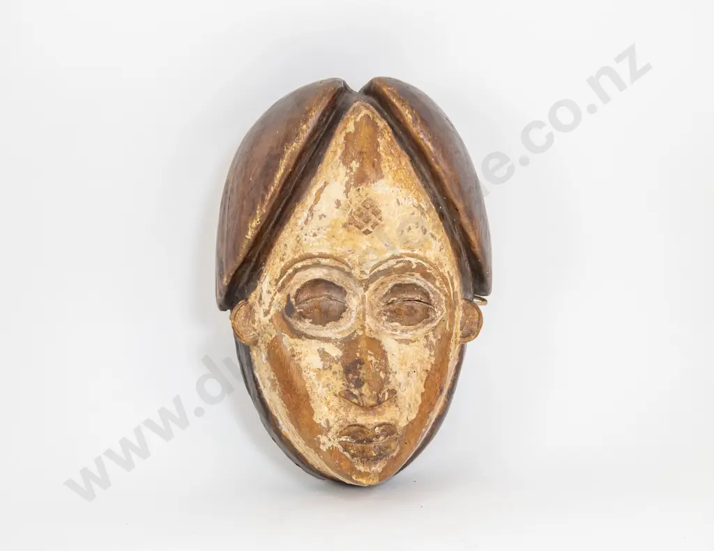 A Punu Mask From Gabon Image 1++