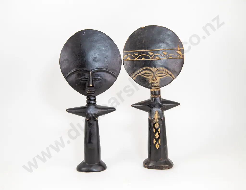 Two Asante Figures Image 1++
