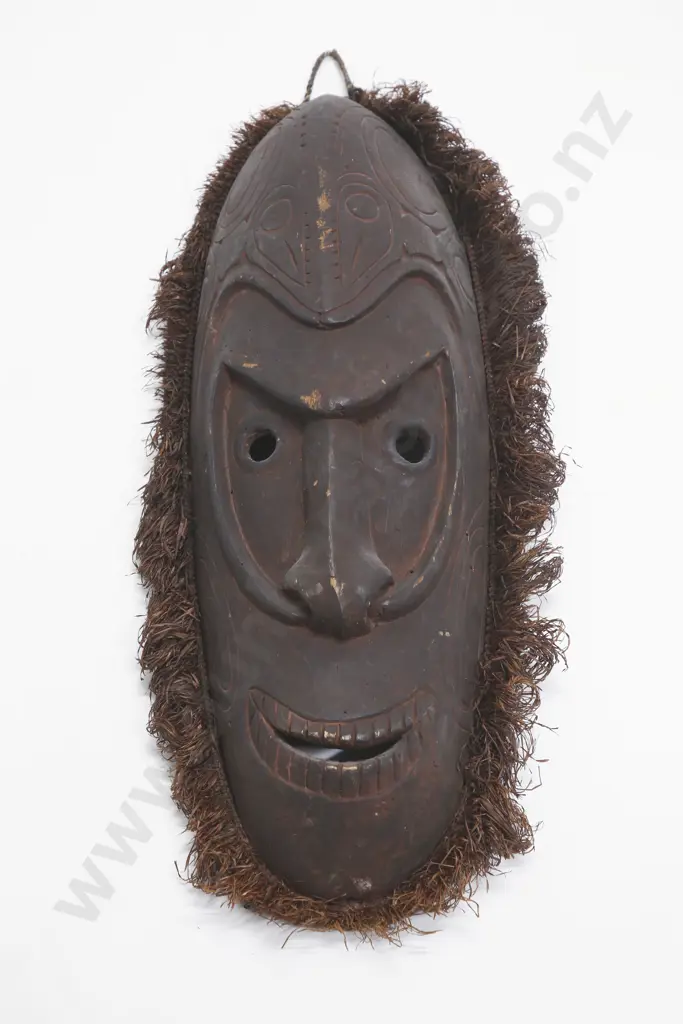 A Sepik River Ancestor Mask Image 1++