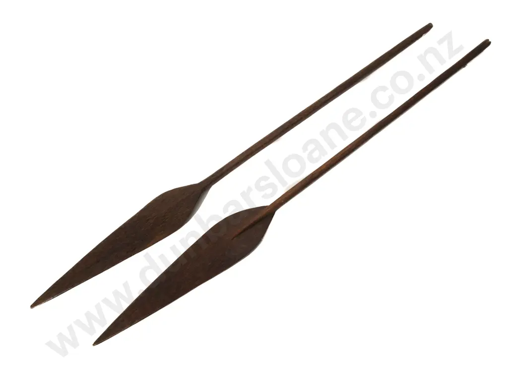 Two Pacific Island Paddles Image 1++