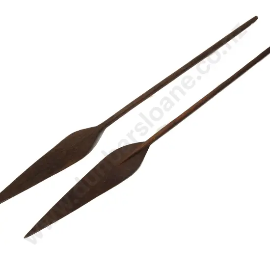 Two Pacific Island Paddles