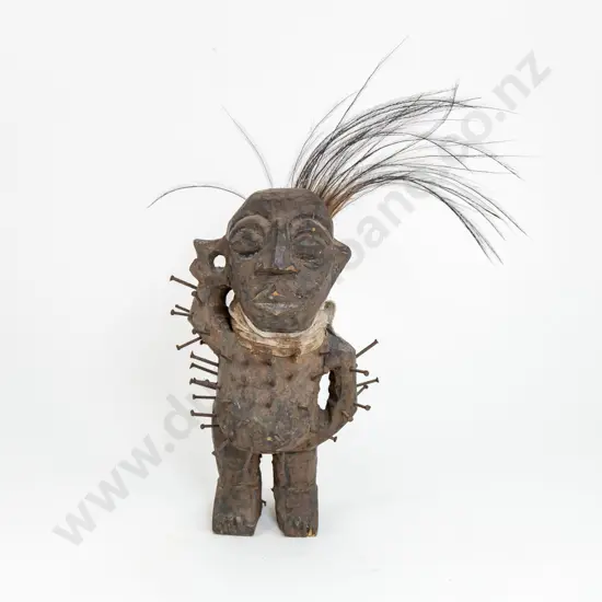 A Nikisi Nkondi Figure From The Democratic Republic Of Congo