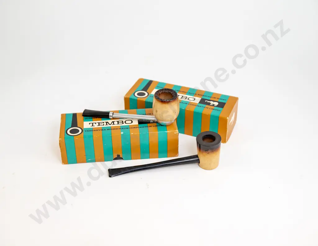 Two Meerschaum Pipes From India Image 1++