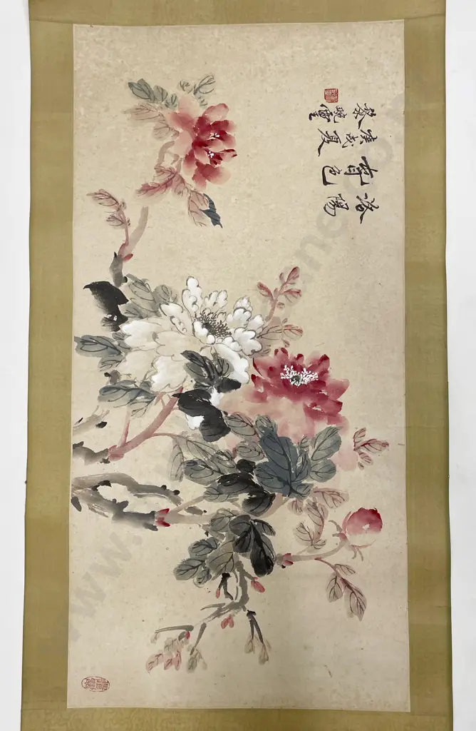 Four Antique Japanese Scrolls Image 1++