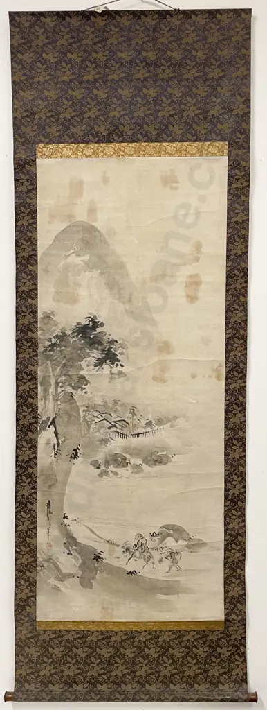 Four Antique Japanese Scrolls Image 1++