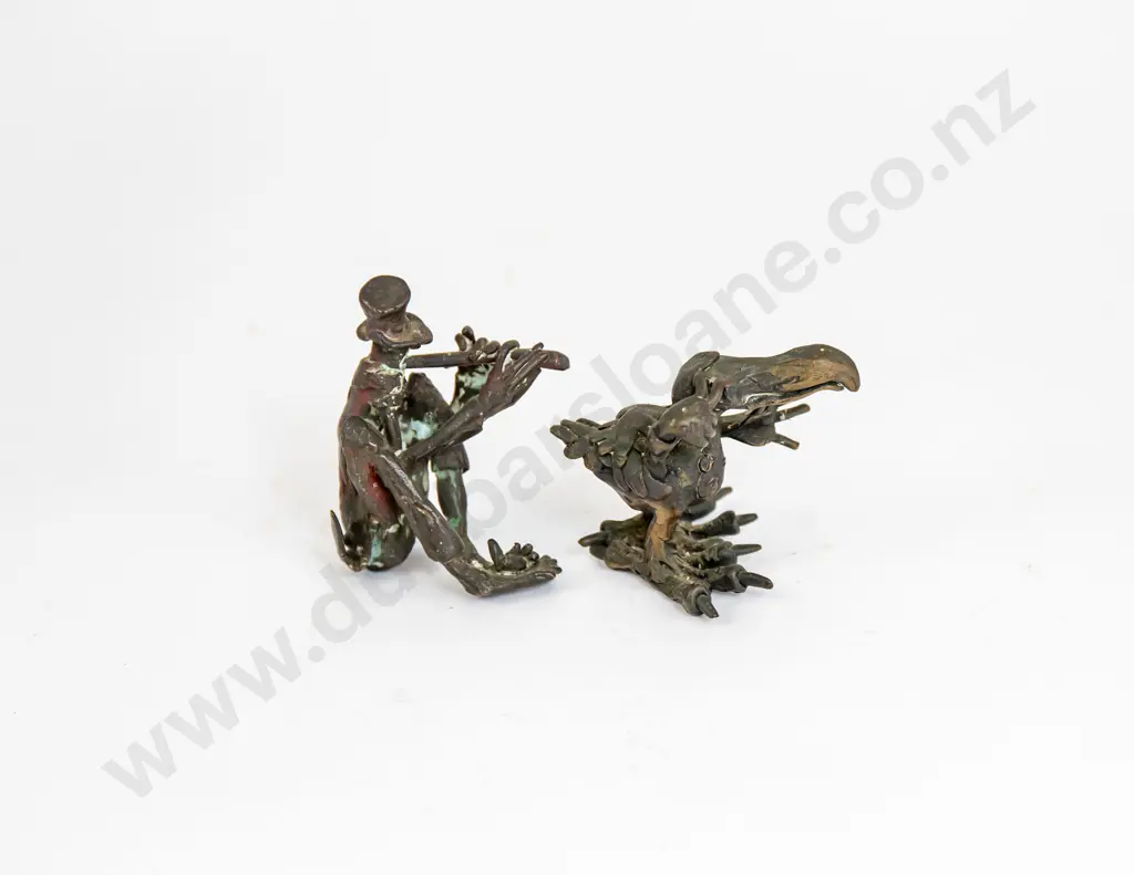 Two Novelty Brass Ornaments Image 1++
