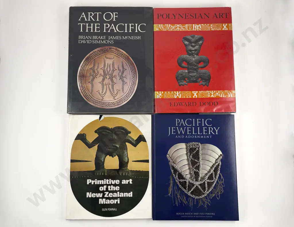 Four Books On Polynesian Art Image 1++