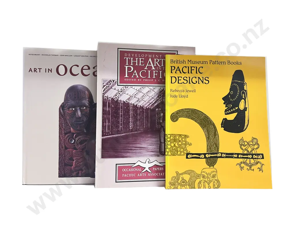 Three Books On Pacific Art Image 1++