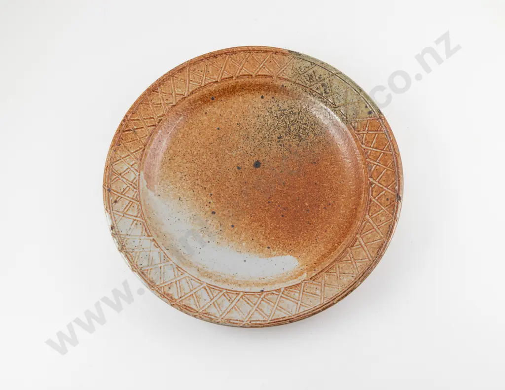 Nancy Beck Shino Glazed Charger Image 1++