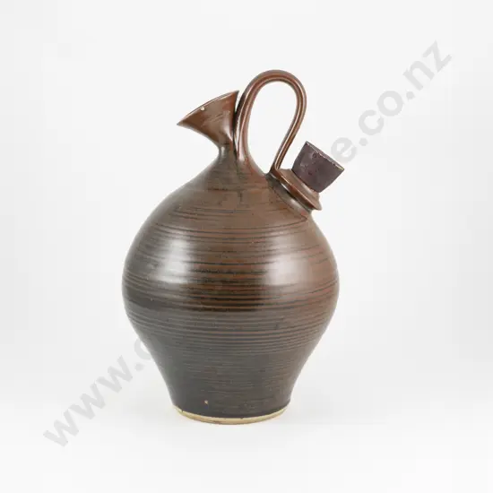 Richard Cadness Stoneware Wine Flagon