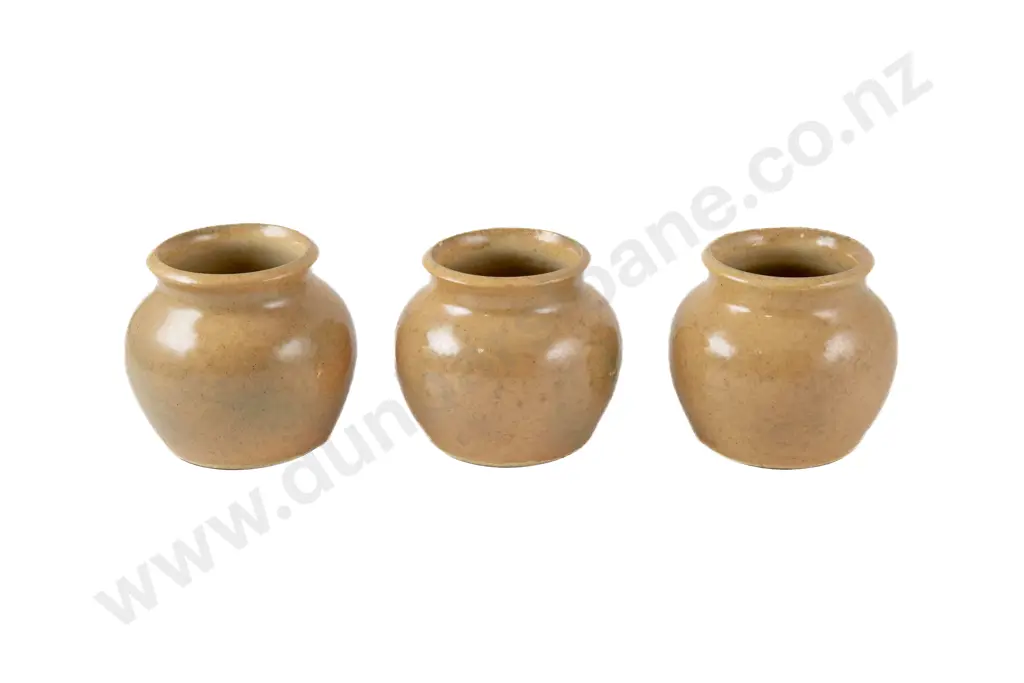 Set of Three Temuka Posy Vases Image 1++