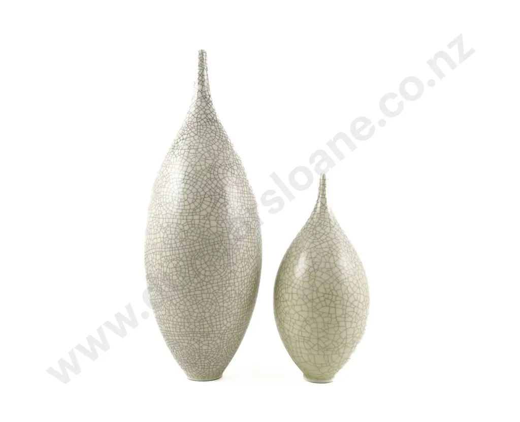 Two John Parker Vases  (a/f) Image 1++