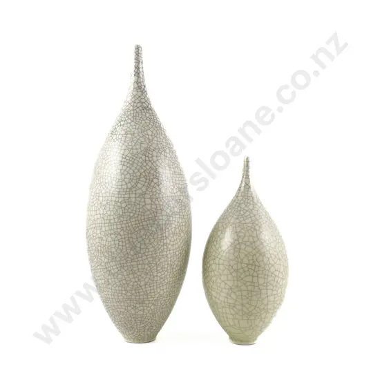 Two John Parker Vases  (a/f)