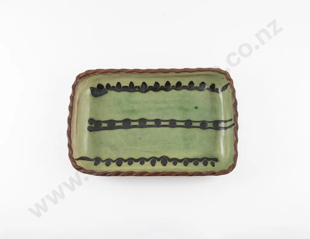 Michael Cardew (British 1901 - 1983) - Rectangular  Dish Image 1++