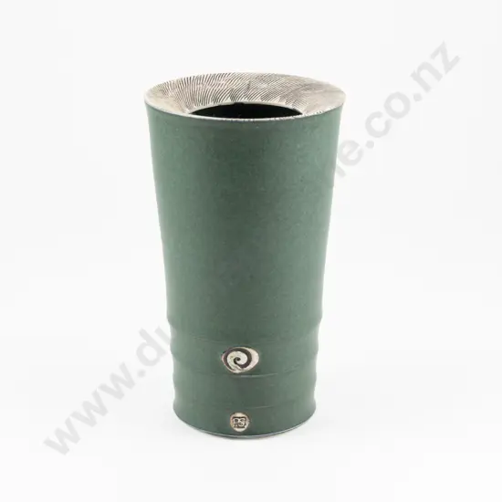 Peter Shearer Flared Ridged Vase