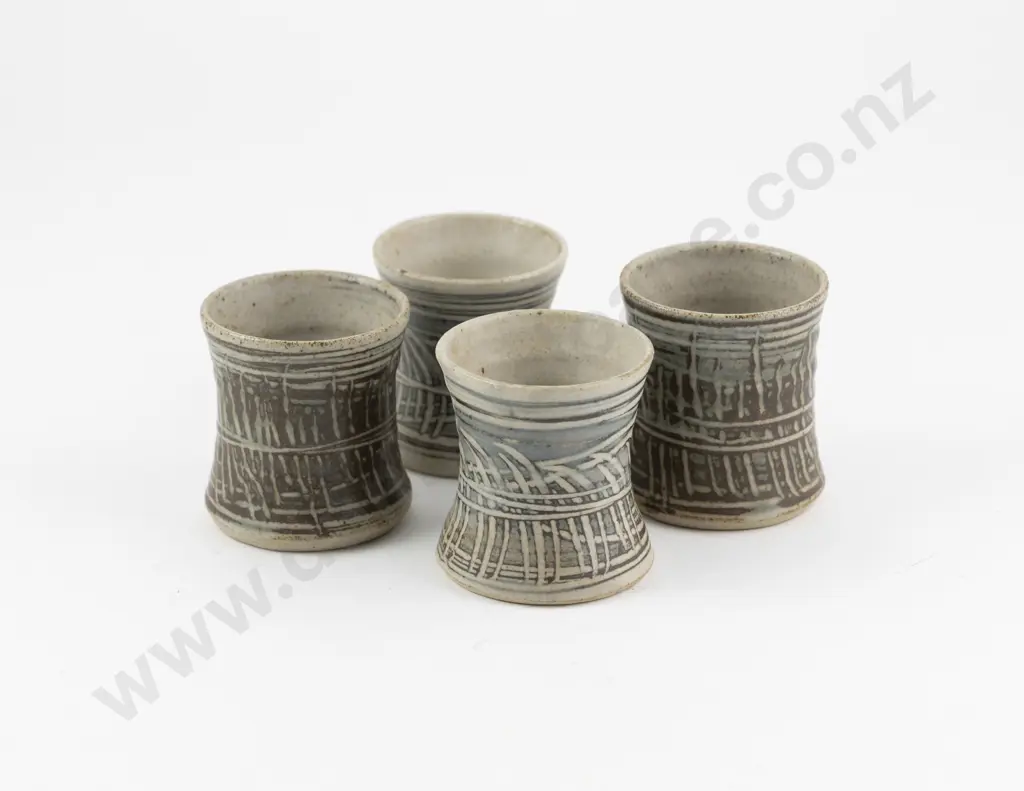 Four John Lawrence Beakers Image 1++