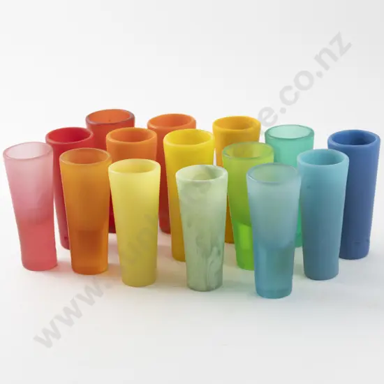 Set of 15 Dinosaur Designs Shot Glasses