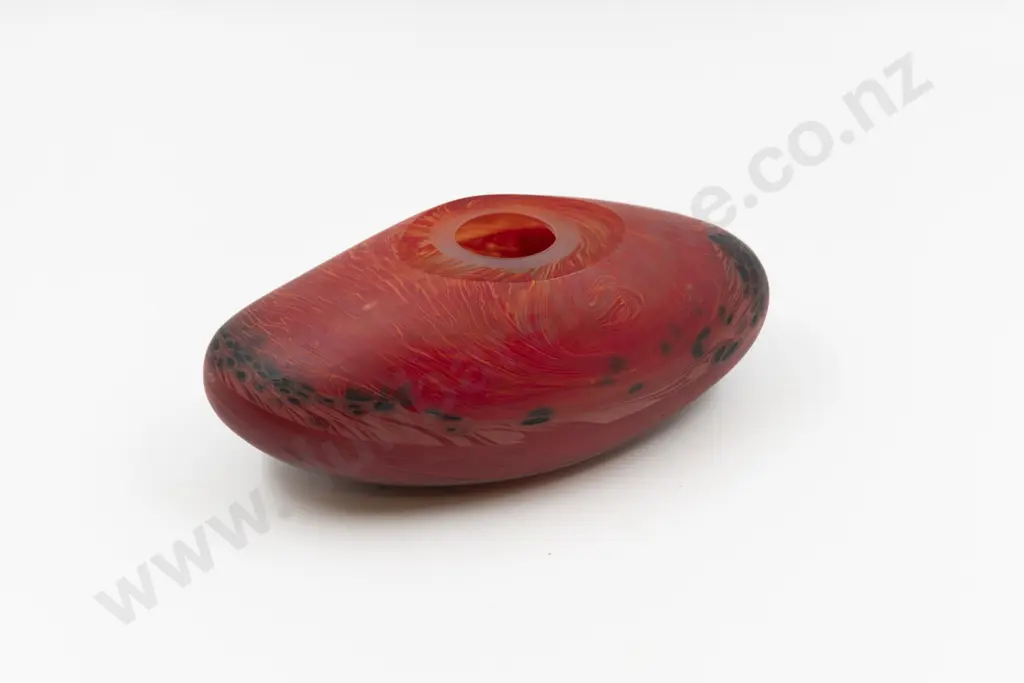 Lynden Over Hand Blown Glass Hangi Stone Vase Image 1++